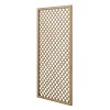 Treillis renforcé en bois maille losange 1m x 2m - Bois naturel